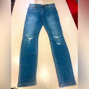 Harper Heritage Size 25 Distressed Skinny Jeans